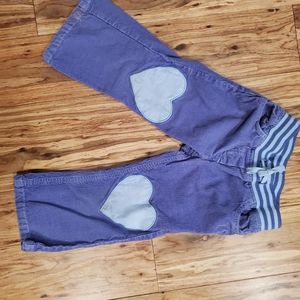 Periwinkle corduroy pants